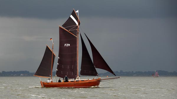 FZ14 Hanne Nüte, Volker Gries, Fischerregatta Althagen 2022 , 09/2022