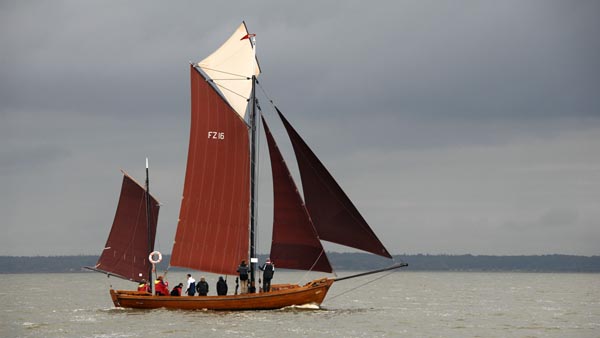 FZ16 Blondine, Volker Gries, Fischerregatta Althagen 2022 , 09/2022