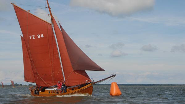 FZ84 Paula, Volker Gries, Fischerregatta Althagen 2016 , 09/2016