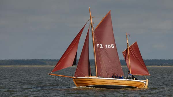 FZ105 Moni, Volker Gries, Fischerregatta Althagen 2019 , 09/2019