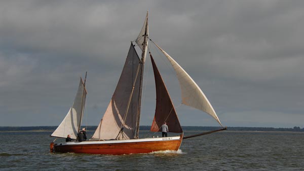 FZ106 Aalfred, Volker Gries, Fischerregatta Althagen 2019 , 09/2019