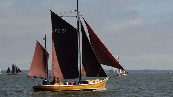 FZ21 Johanna, Volker Gries, Fischerregatta Althagen 2019 , 09/2019