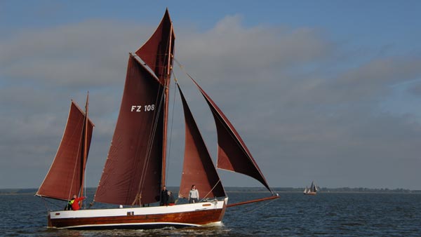 FZ108 Vorwärts, Volker Gries, Fischerregatta Althagen 2019 , 09/2019