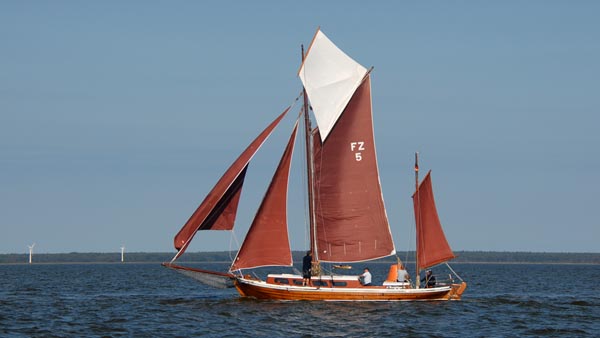 FZ5 Borsgrieper, Volker Gries, Fischerregatta Althagen 2023 , 09/2023