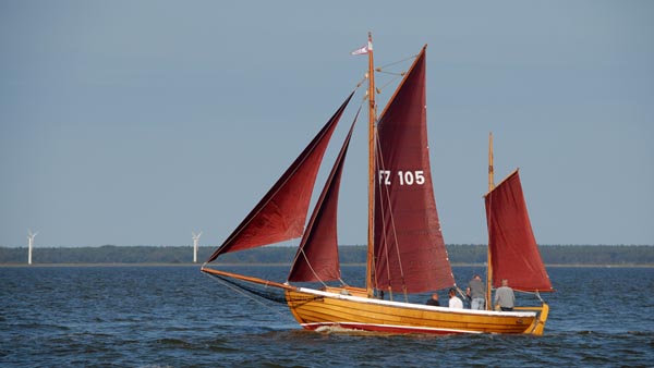 FZ105 Moni, Volker Gries, Fischerregatta Althagen 2023 , 09/2023