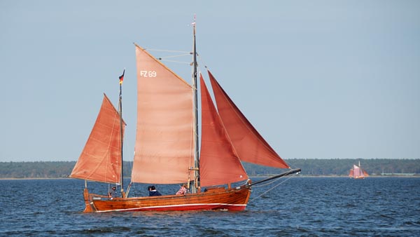 FZ89 Rerik, Volker Gries, Fischerregatta Althagen 2023 , 09/2023