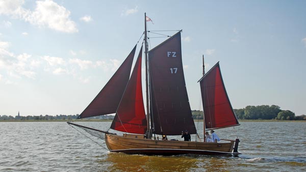 FZ17 Lütte, Volker Gries, Fischerregatta Althagen 2023 , 09/2023