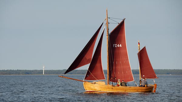 FZ44 Anna, Volker Gries, Fischerregatta Althagen 2023 , 09/2023