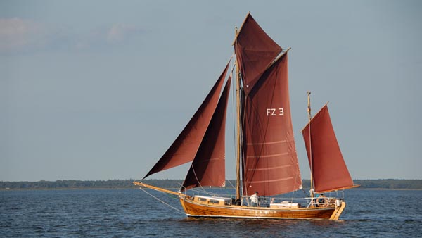 FZ3 Störtebeker, Volker Gries, Fischerregatta Althagen 2023 , 09/2023