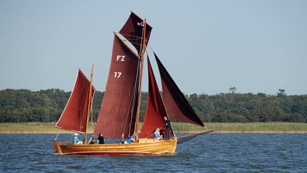 FZ17 Lütte, Volker Gries, Fischerregatta Althagen 2025 , 09/2025