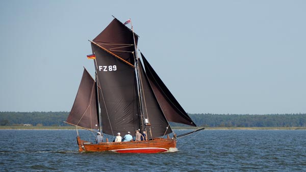 FZ89 Rerik, Volker Gries, Fischerregatta Althagen 2025 , 09/2025