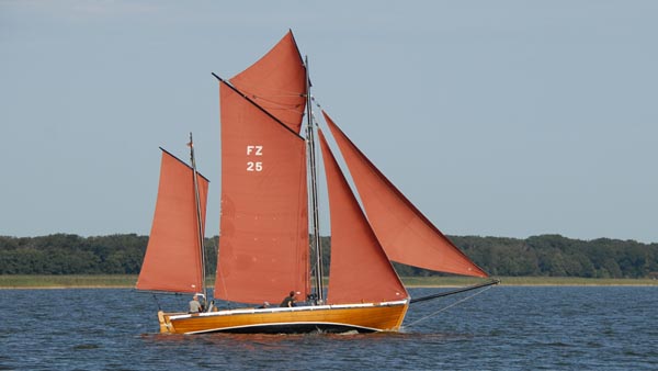 FZ25 Gertrud, Volker Gries, Fischerregatta Althagen 2025 , 09/2025
