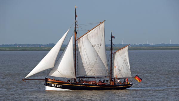 Landrath Küster HF 231, Volker Gries, Hamburg, Elbe, 2017 , 08/2017