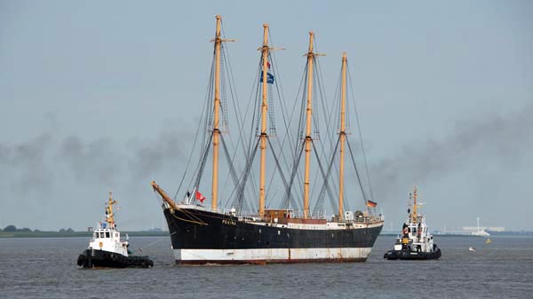 Peking, Volker Gries, Hamburg, Elbe, 2017 , 08/2017