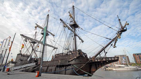 El Galeón, Volker Gries, Maritime Tage 2021 Bremerhaven , 08/2021