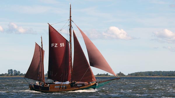 FZ55 De Kamper, Volker Gries, Zeesenbootregatta Bodstedt 2022 , 09/2022