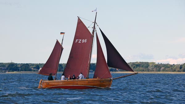 FZ96 Herta, Volker Gries, Zeesenbootregatta Bodstedt 2022 , 09/2022