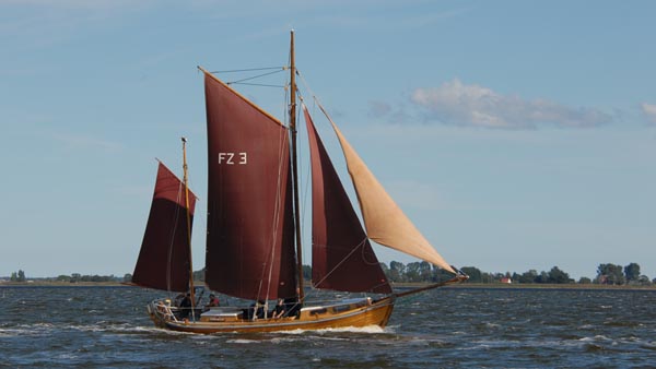 FZ3 Störtebeker, Volker Gries, Zeesenbootregatta Bodstedt 2022 , 09/2022