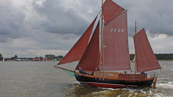 FZ55 De Kamper, Volker Gries, Zeesboot Regatta Bodstedt 2017 , 09/2017