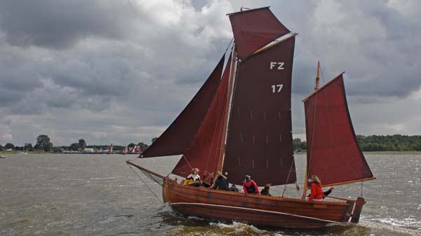 FZ17 Lütte, Volker Gries, Zeesboot Regatta Bodstedt 2017 , 09/2017