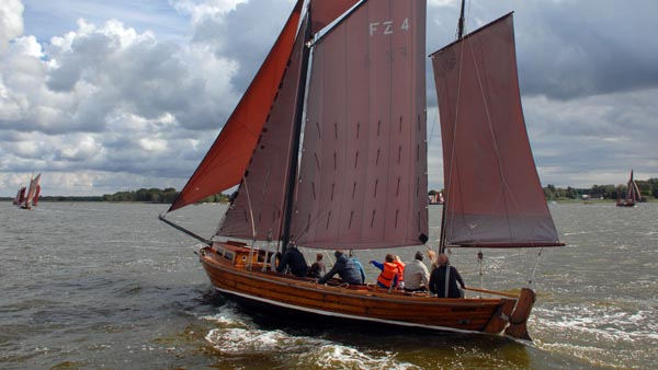 FZ4 Bill, Volker Gries, Zeesboot Regatta Bodstedt 2017 , 09/2017