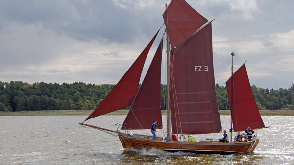 FZ3 Störtebeker, Volker Gries, Zeesboot Regatta Bodstedt 2017 , 09/2017