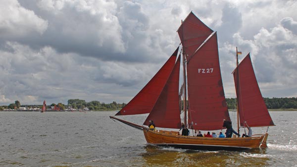 FZ27 Orje, Volker Gries, Zeesboot Regatta Bodstedt 2017 , 09/2017