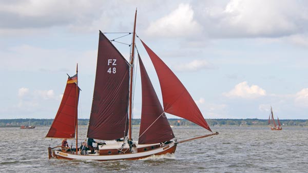 FZ48 Annegret, Volker Gries, Zeesboot Regatta Bodstedt 2017 , 09/2017