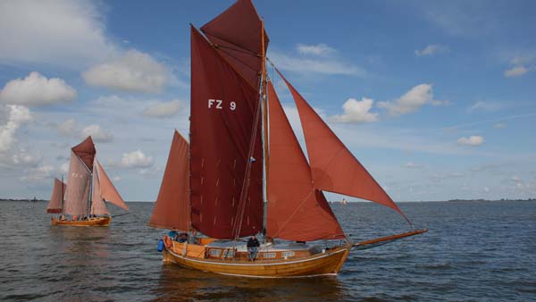 FZ9 Nordstern, Volker Gries, Zeesboot Regatta Bodstedt 2017 , 09/2017