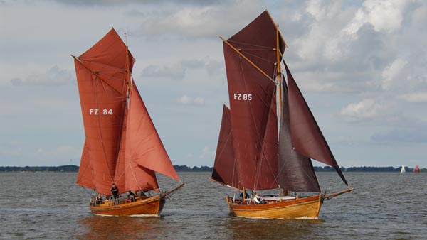 FZ85 Raun, Volker Gries, Zeesboot Regatta Bodstedt 2017 , 09/2017