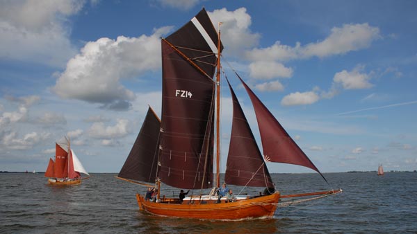 FZ14 Hanne Nüte, Volker Gries, Zeesboot Regatta Bodstedt 2017 , 09/2017