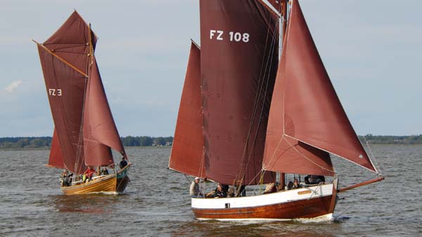 FZ108 Vorwärts, Volker Gries, Zeesboot Regatta Bodstedt 2017 , 09/2017