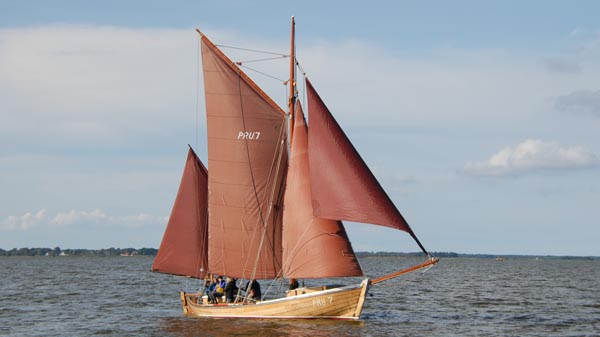 PRU7 Paula, Volker Gries, Zeesboot Regatta Bodstedt 2017 , 09/2017