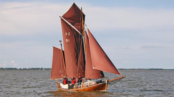 FZ51 Polar, Volker Gries, Zeesboot Regatta Bodstedt 2017 , 09/2017