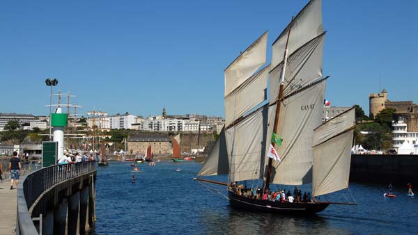 La Cancalaise, Volker Gries, Sail Brest 2016 , 07/2016