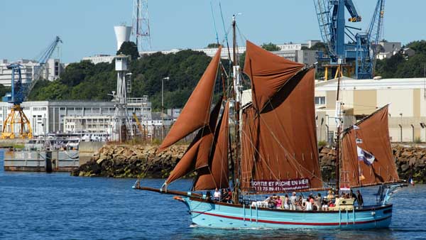 La Reine des Flots, Volker Gries, Sail Brest 2016 , 07/2016