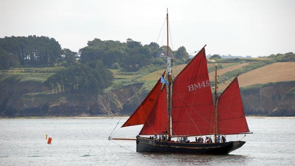 Pilgrim of Brixham BM45, Volker Gries, Temps fete Douarnenez 2018 , 07/2018