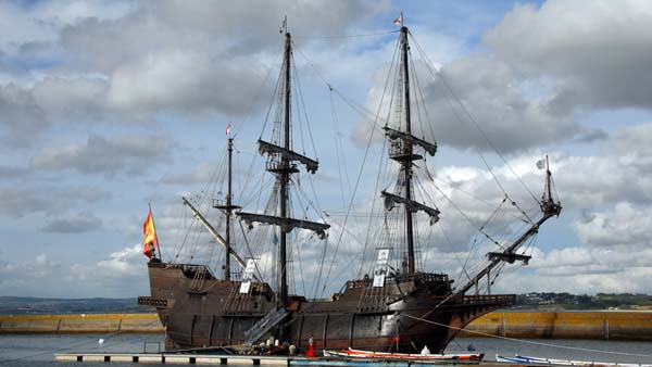 El Galeón, Volker Gries, Temps fete Douarnenez 2018 , 07/2018