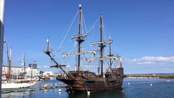 El Galeón, Volker Gries, Temps fete Douarnenez 2018 , 07/2018