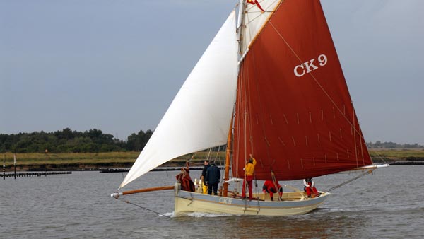 Harriet Blanche CK9, Volker Gries, Colne Smack and Barge Match Race, Brightlingsea, GB , 09/2006