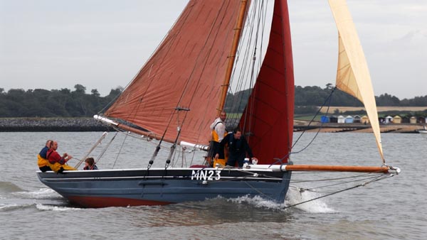 Lizzie Annie MN23, Volker Gries, Colne Smack and Barge Match Race, Brightlingsea, GB , 09/2006