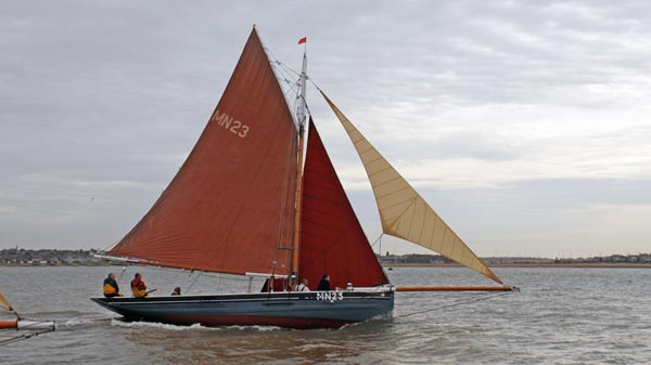 Lizzie Annie MN23, Volker Gries, Colne Smack and Barge Match Race, Brightlingsea, GB , 09/2006