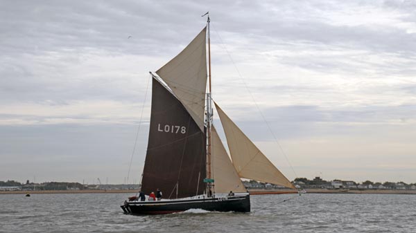 Bona LO178, Volker Gries, Colne Smack and Barge Match Race, Brightlingsea, GB , 09/2006