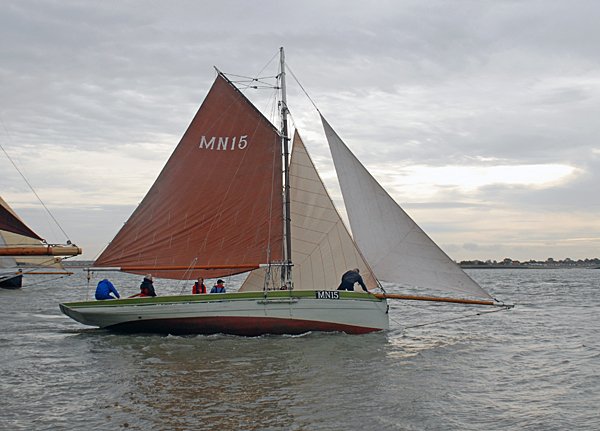 William MN15, Volker Gries, Colne Smack and Barge Match Race, Brightlingsea, GB , 09/2006