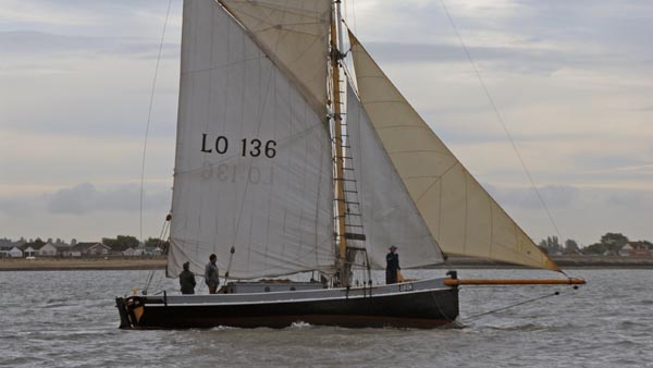 Good Intent LO136, Volker Gries, Colne Smack and Barge Match Race, Brightlingsea, GB , 09/2006