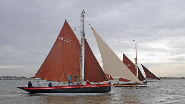 Ellen CK222, Volker Gries, Colne Smack and Barge Match Race, Brightlingsea, GB , 09/2006