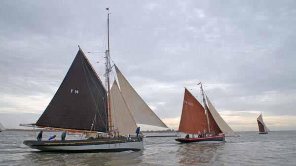 Emeline F14, Volker Gries, Colne Smack and Barge Match Race, Brightlingsea, GB , 09/2006