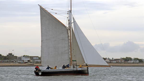 Saxonia LO32, Volker Gries, Colne Smack and Barge Match Race, Brightlingsea, GB , 09/2006