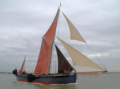 Marjorie, Volker Gries, Colne Smack and Barge Match Race, Brightlingsea, GB , 09/2006