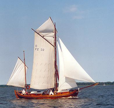 FZ32 Grete, Volker Gries, Barther Zeesbootregatta , 07/2001
